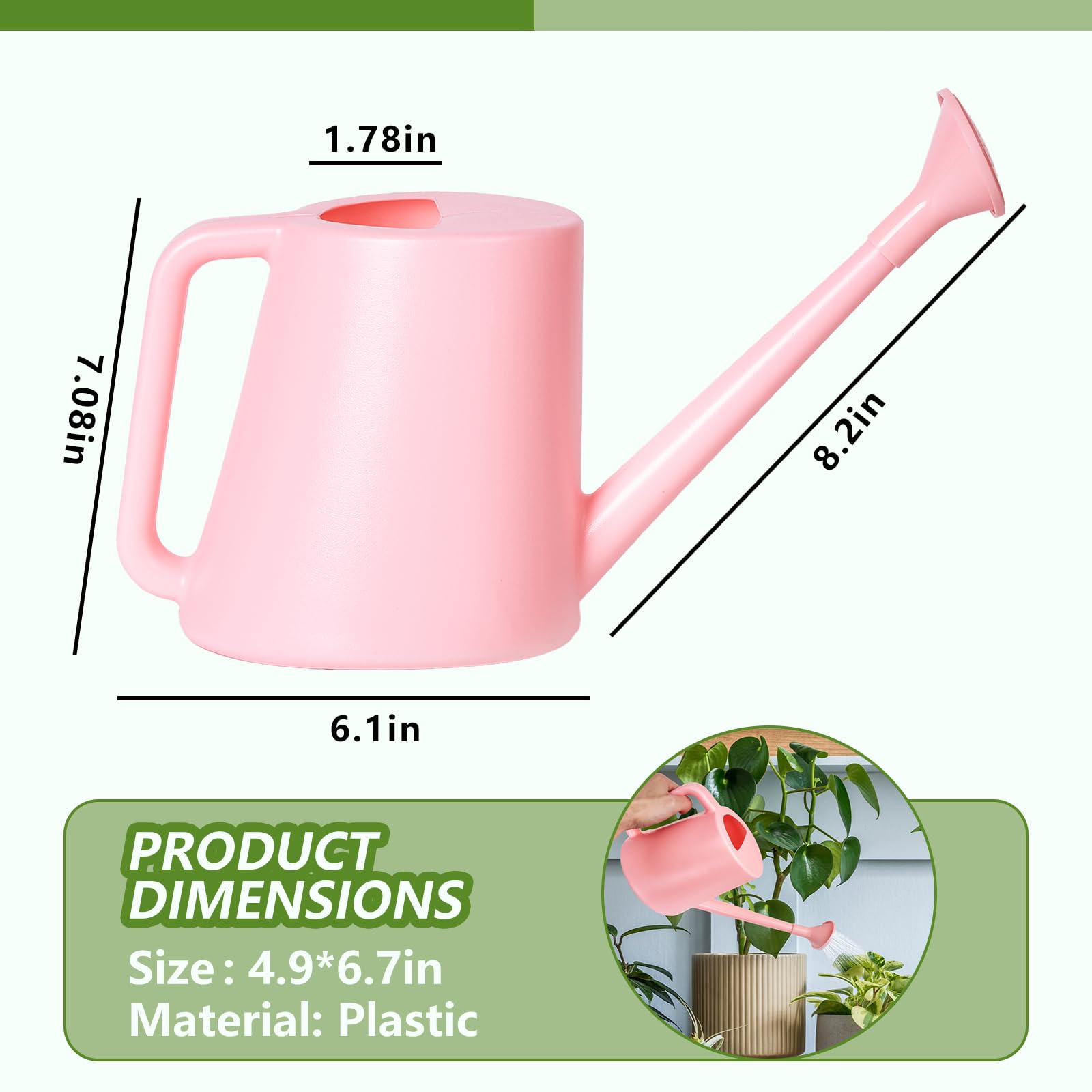 Amazon.co.jp: ZXJ 植物じょうろ - 屋内と屋外の家庭菜園植物用 - 長い